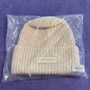 Favorite Daughter Ivory Knit Beanie